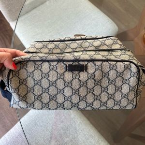 Authentic Gucci toiletry bag